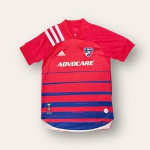 FC Dallas 20/21 Authentic Adidas MLS Legacy Red Jersey | Size Small